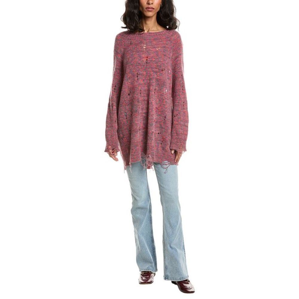 Max Mara Womens Max & Co Maresca Wool & Alpaca-Blend Sweater, Pink